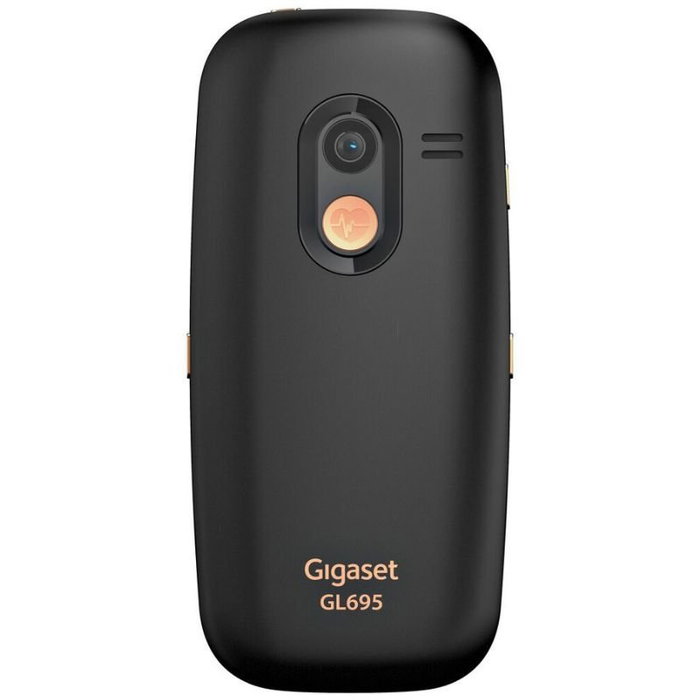 Gigaset GL695 Teléfono Móvil para Personas Mayores con Botón SOS, 4G LTE, Negro